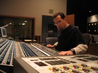 Mark mixing at GrooveMasters Studios, Santa Monica